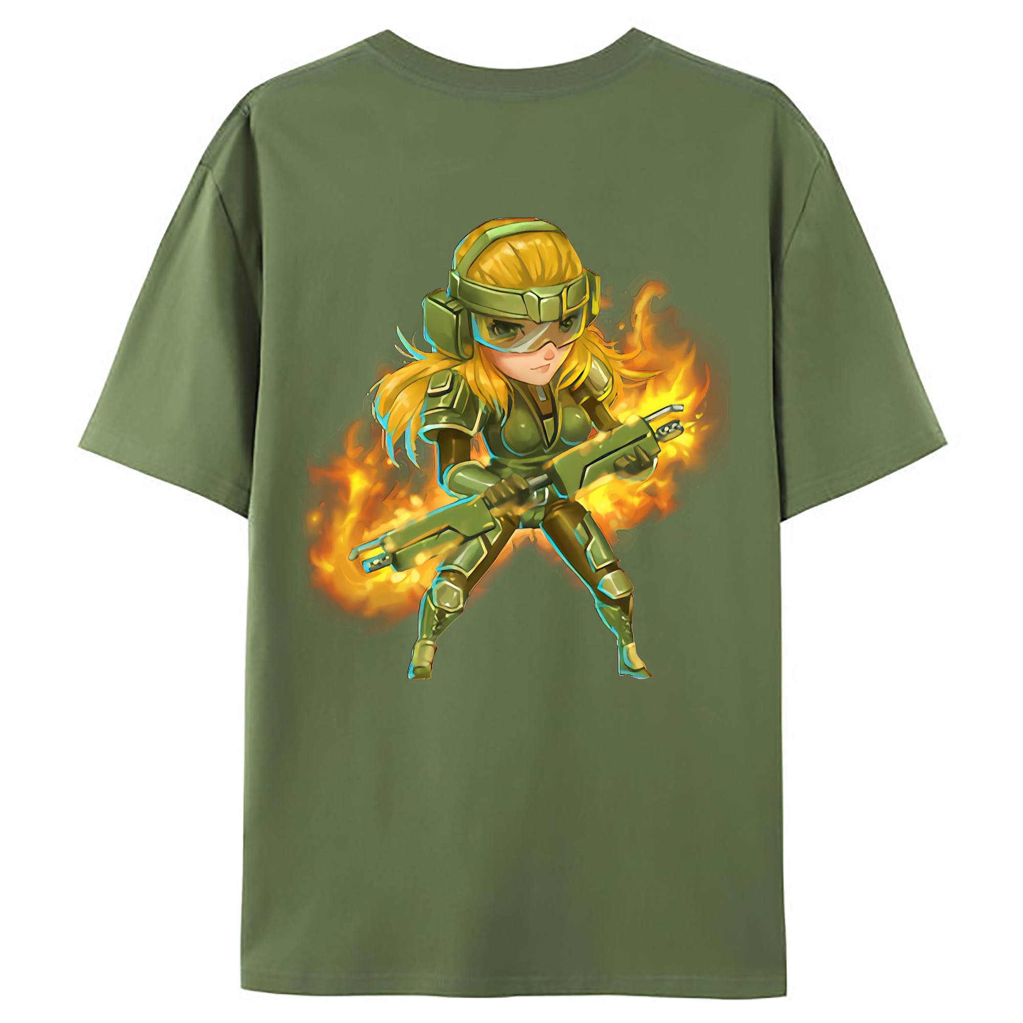 （画像用） リーグ・オブ・レジェンド League of Legends LOL 綿100％ メンズ半袖Tシャツ（バックプリント） 通気性